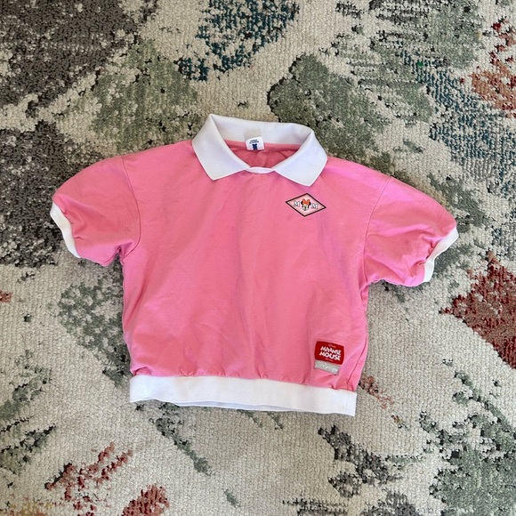 Like New Luxury Jelispoon Disney Minnie Mouse Girls Collared Shirt - Picture 15 of 16